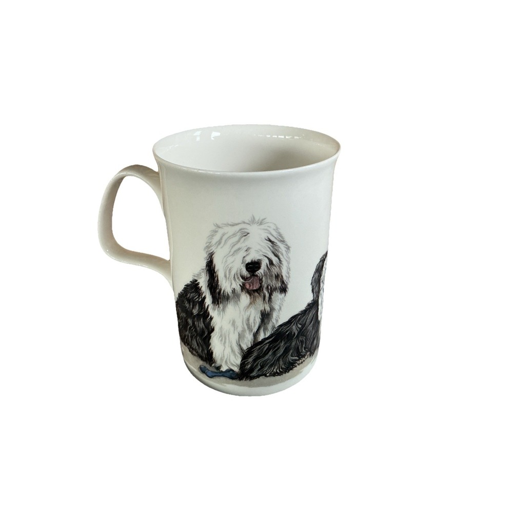 Dog Lovers Old English Sheepdog Coffee 10 Oz Mug Roy Kirkham Design 1990 England